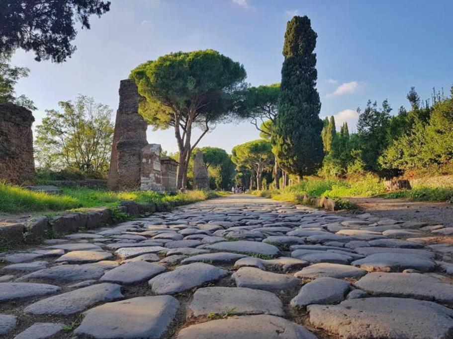 Rooftop Appia Antica,Silenzioso Riservato Two Bedrooms Two Bathrooms Rom Exterior foto